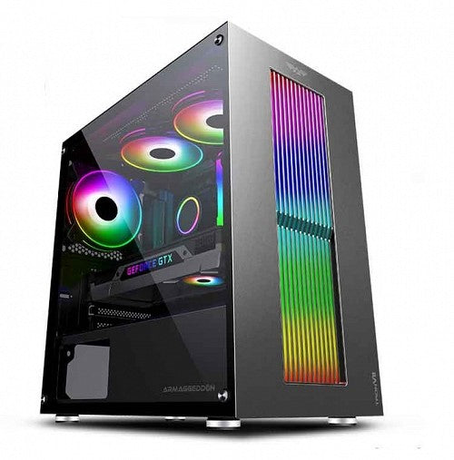 Armaggeddon TRON VII Micro ATX Gaming Case Black Armaggeddon TRON VII Micro ATX Gaming Case Black